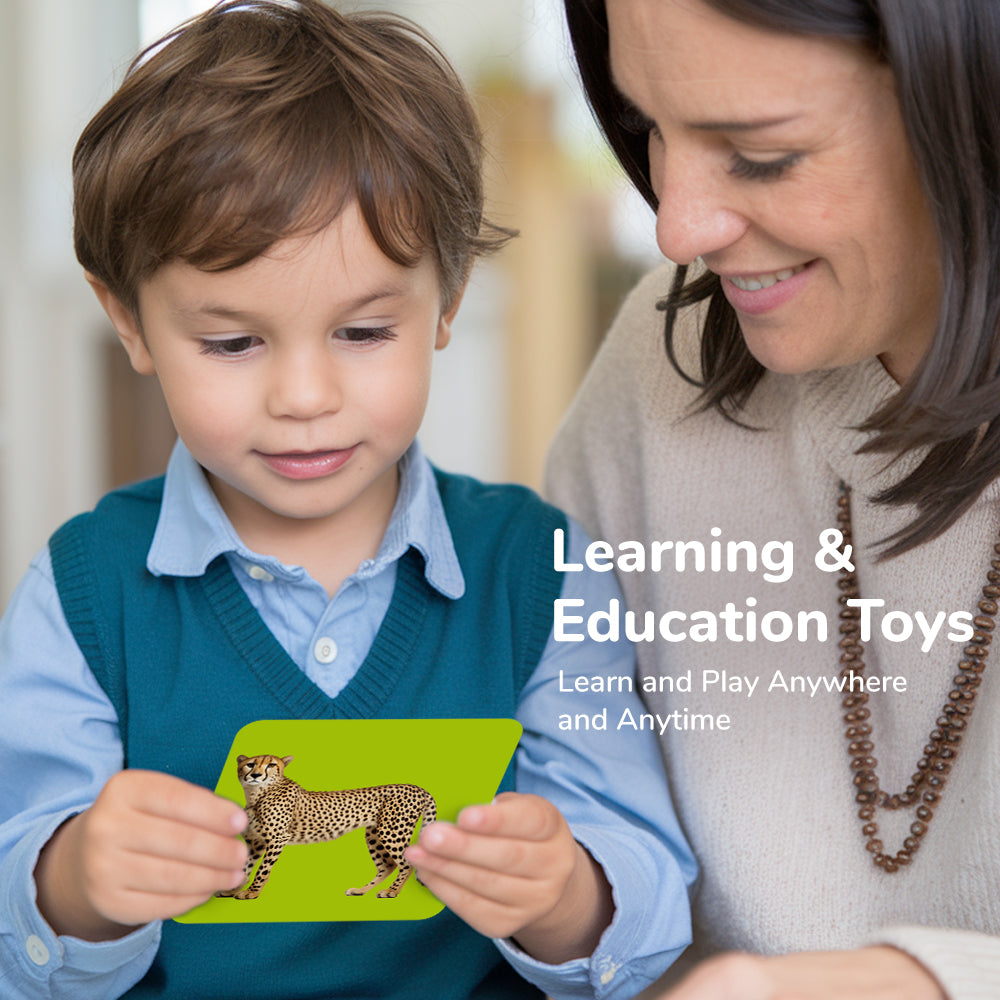 Spanish Animals Flash Card