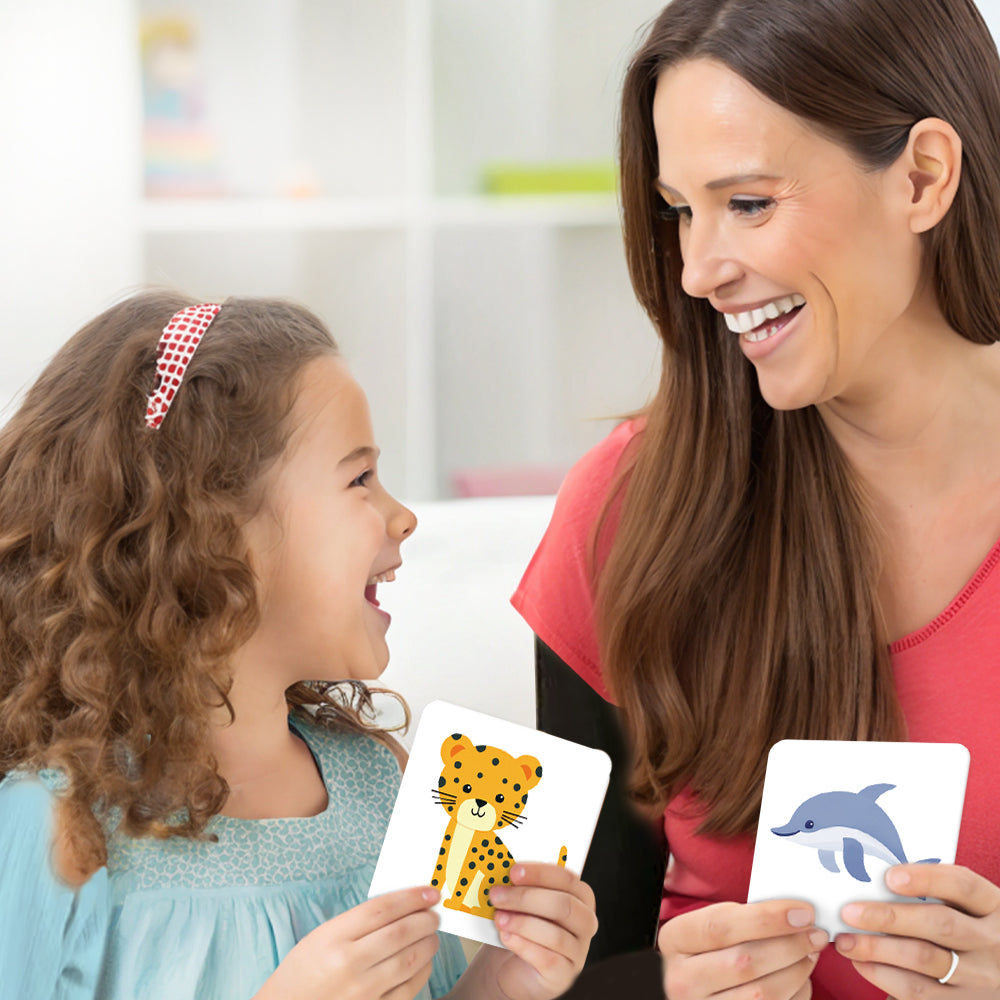 Arabic Cartoon Animal Flash Card