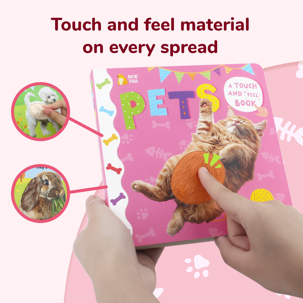 Pets - Touch and Feel Book
