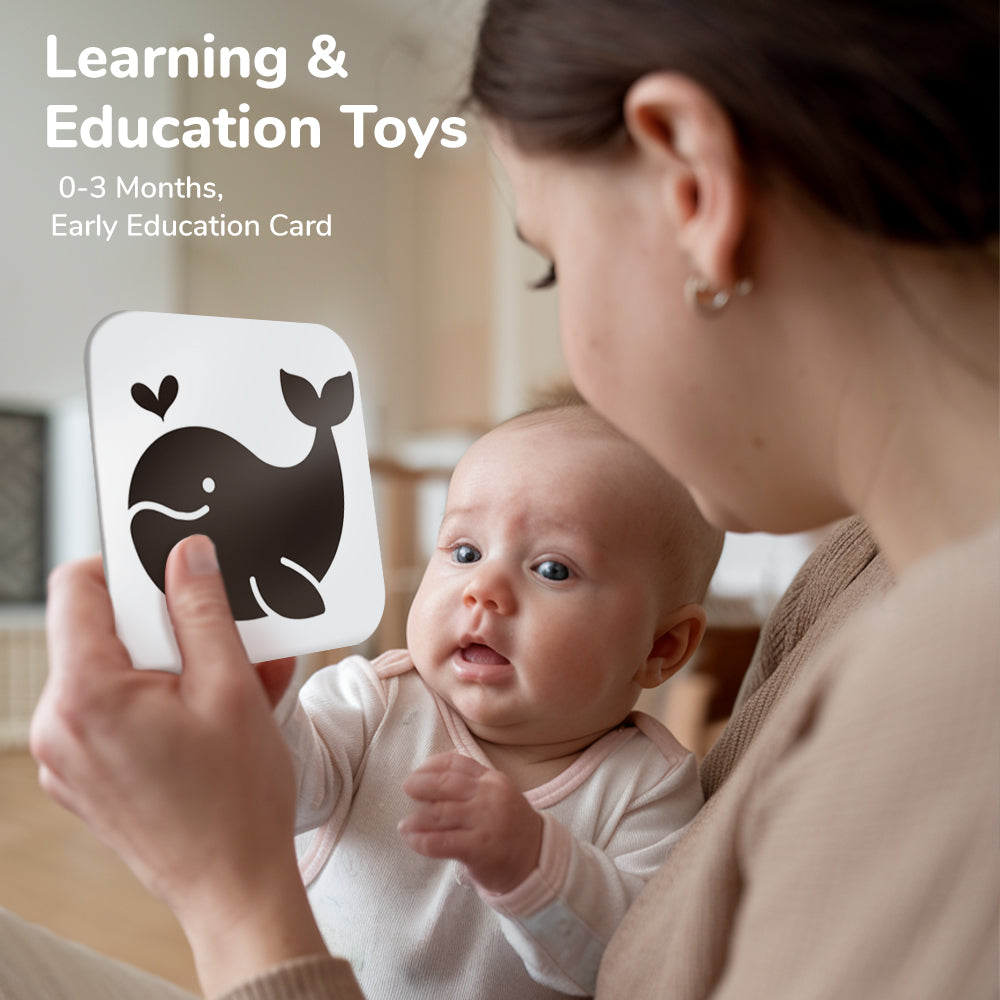 Black & White Learning Cards