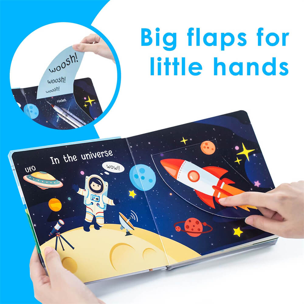 VEHICLES Lift the Flap Board Book