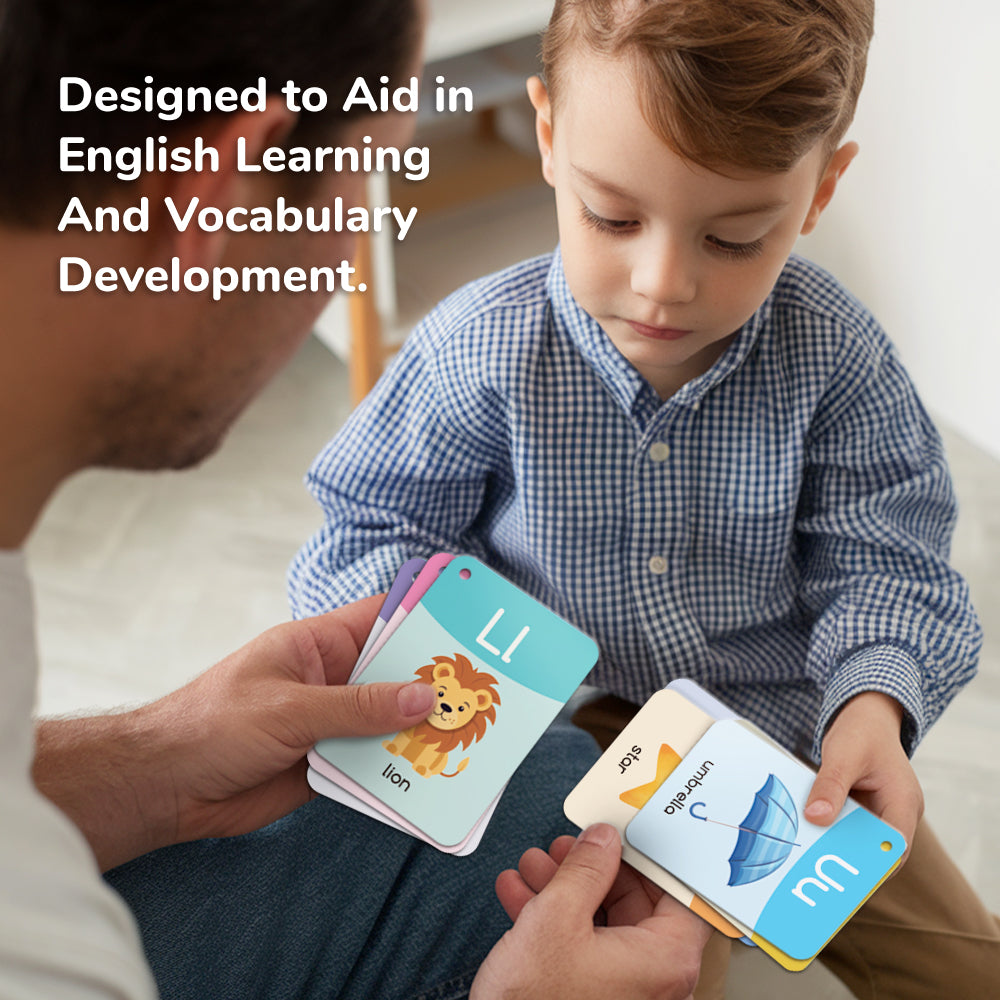 Letter & Words Flash Cards