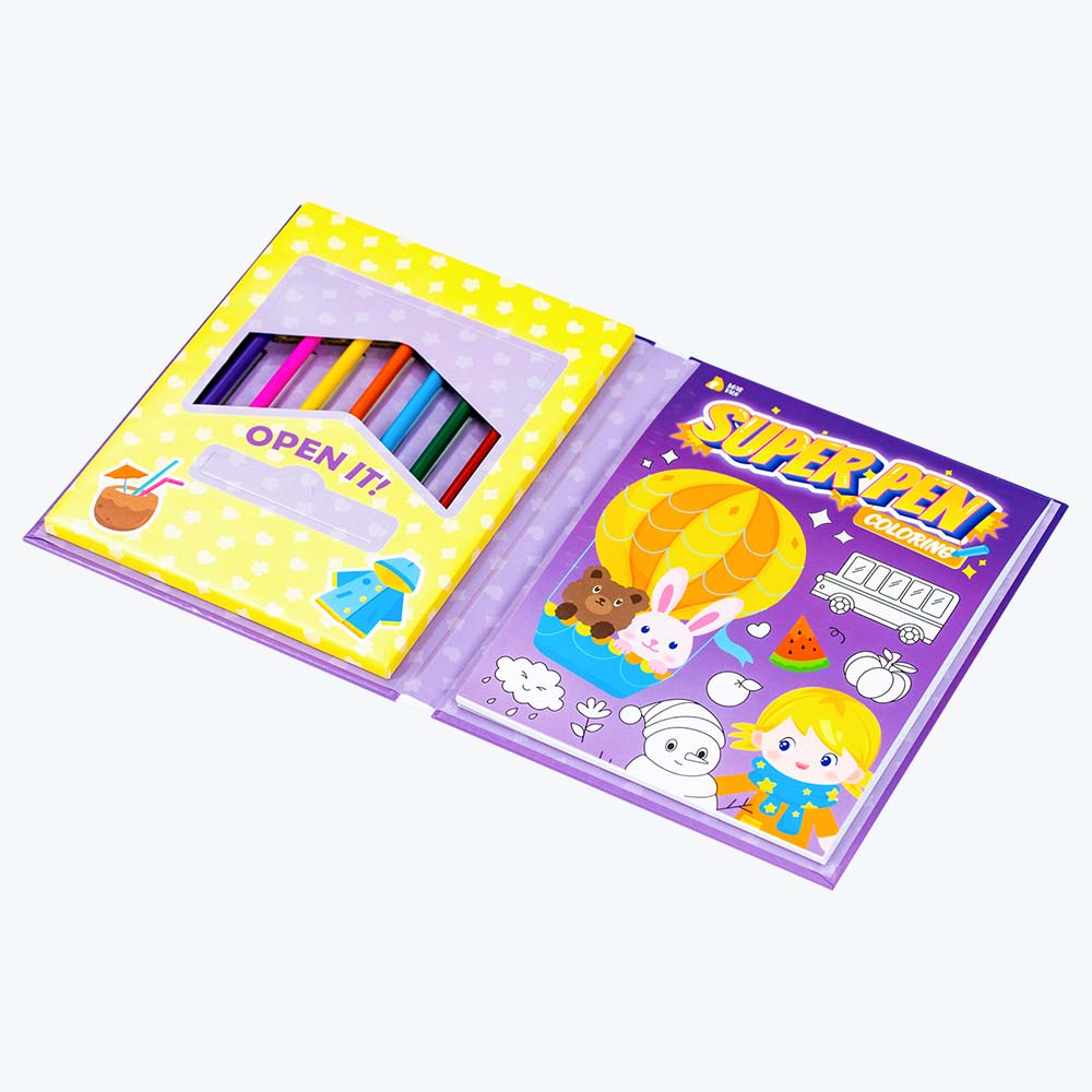 SUPER PEN Coloring Book