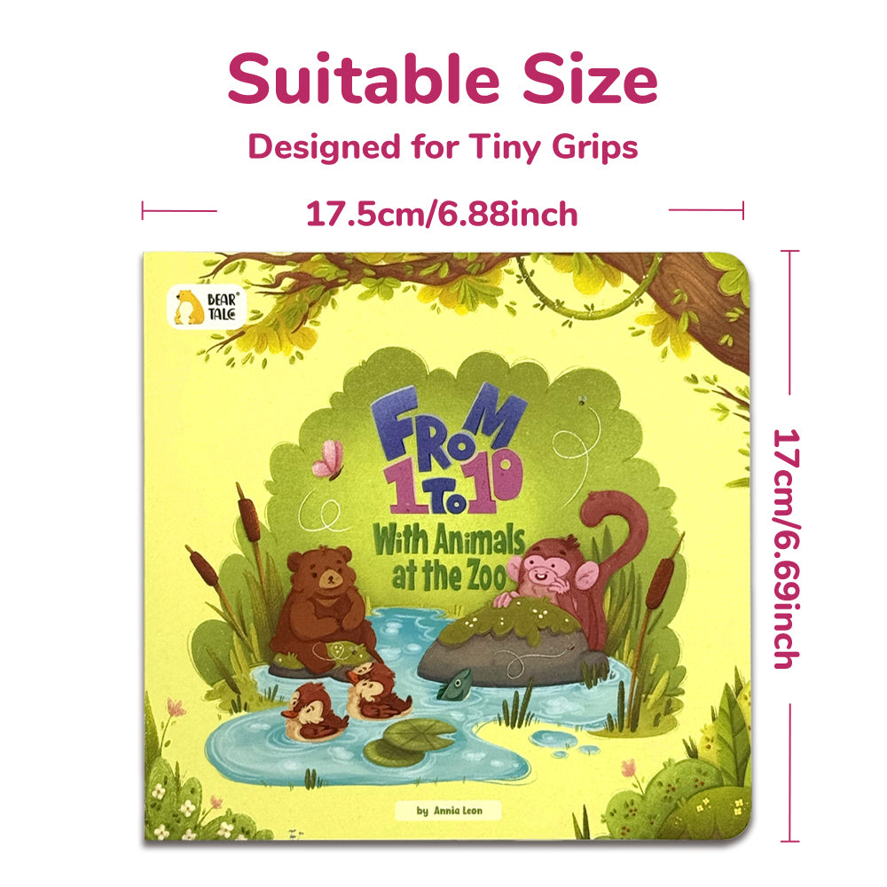 From 1 to 10 With Animals at the Zoo | BearTale × Annia Leon