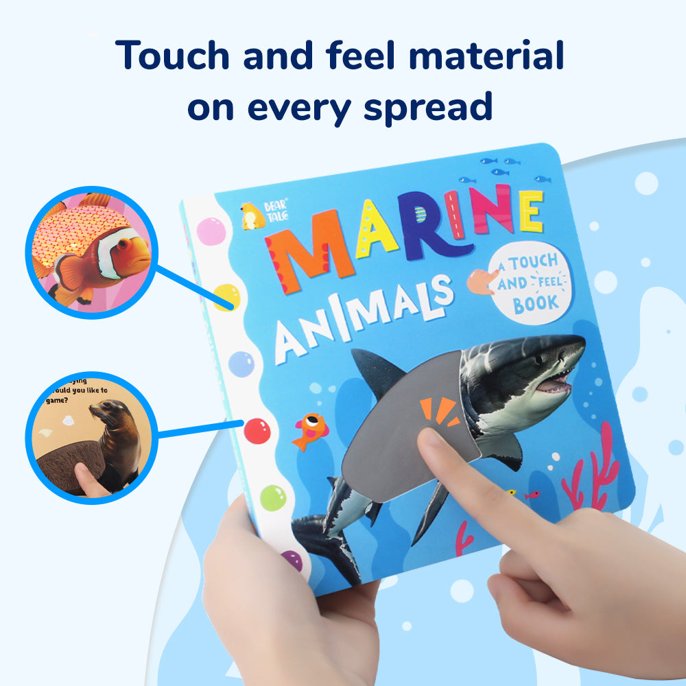 Marine Animals - Touch and Feel Book