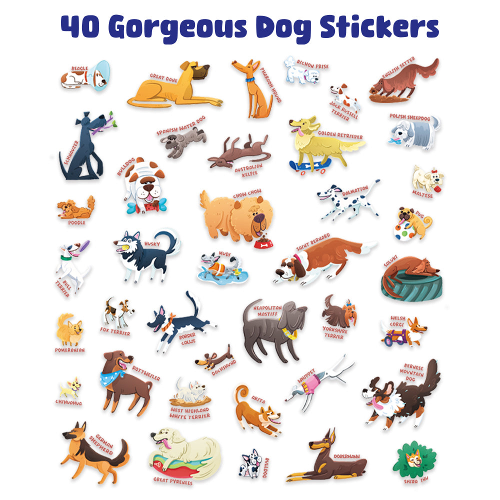 Dogs Day Out: Run, Jump, and Play - Sticker | BearTale × Diletta Sartorio