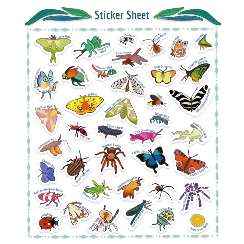 Sticker Book, Garden Bugs Party, Dance and Fly! | BearTale × Paridhi P Apte