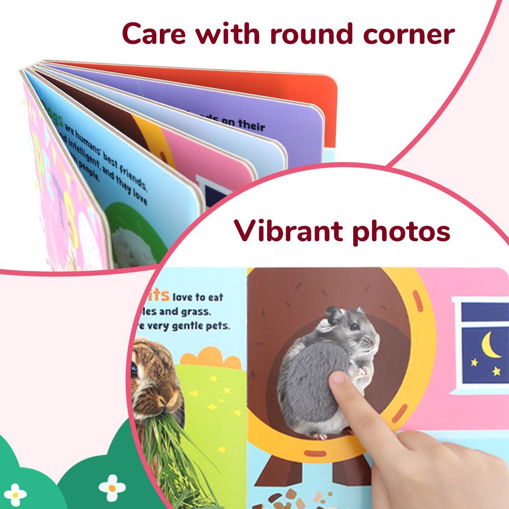 Pets - Touch and Feel Book