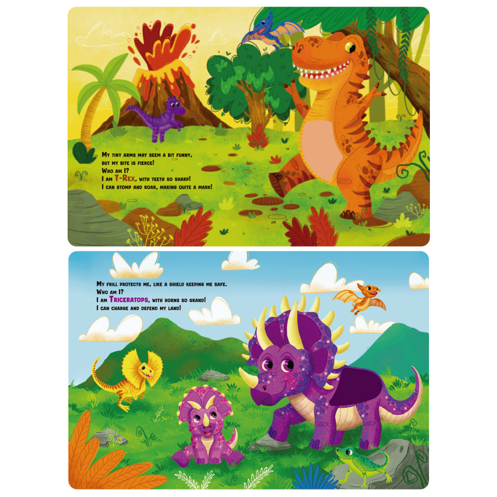 Hands on the Dinosaurs Touch and Feel Book | BearTale × Larissa Reis