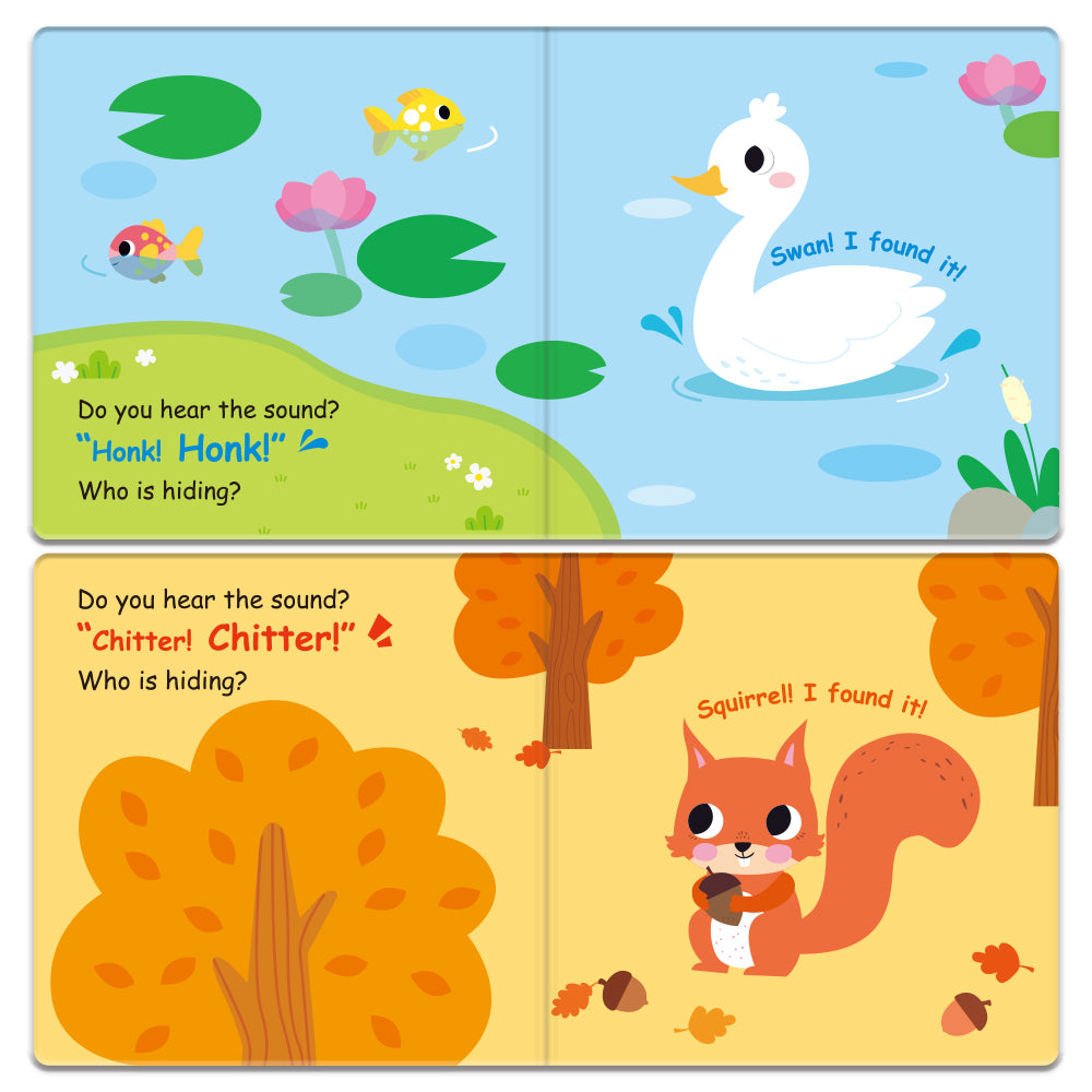 Check Out the Squirrel ! - Life the Flap Book