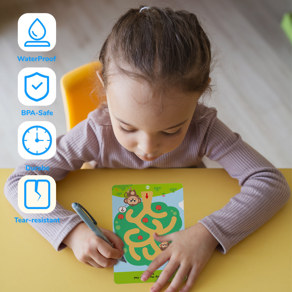 Amazing Maze Adventrue - Wipe Clean Cards