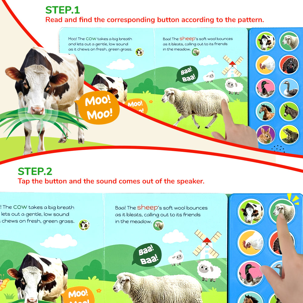 Little Farm Big Sounds - Sound Book