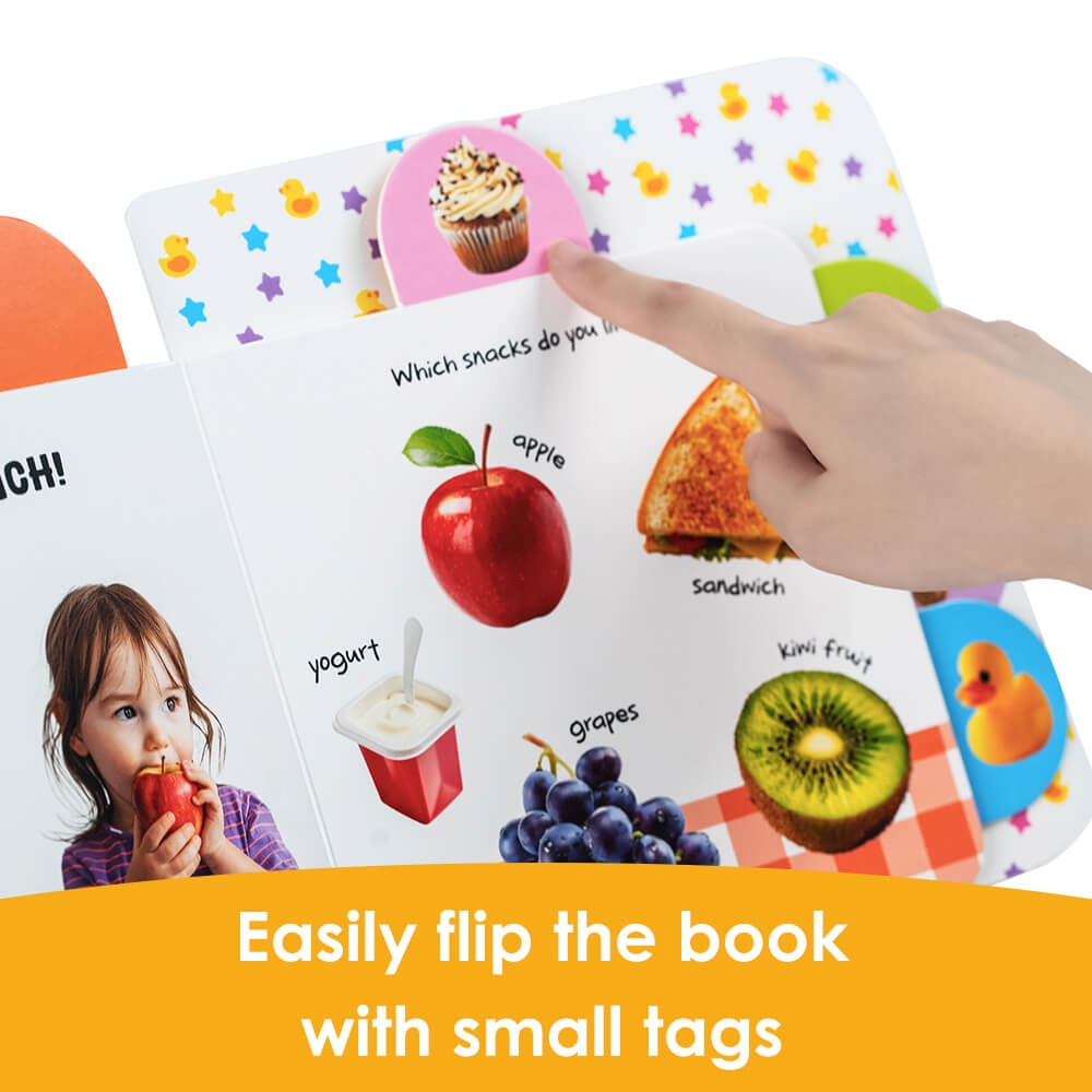 A Fulfilling Day First Words Learning Tab Board Book