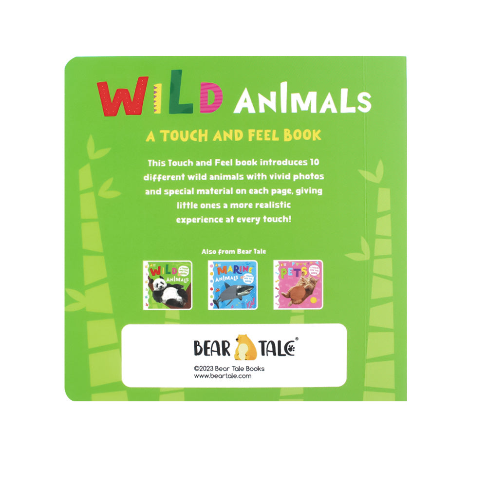 Wild Animals - Touch and Feel Book