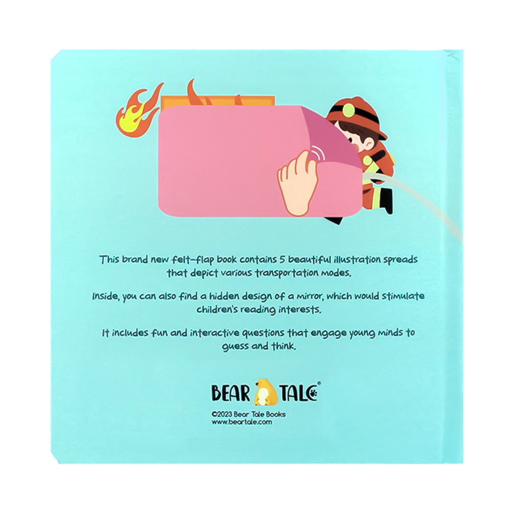 Here Comes The Vehicle ! - Life the Flap Book