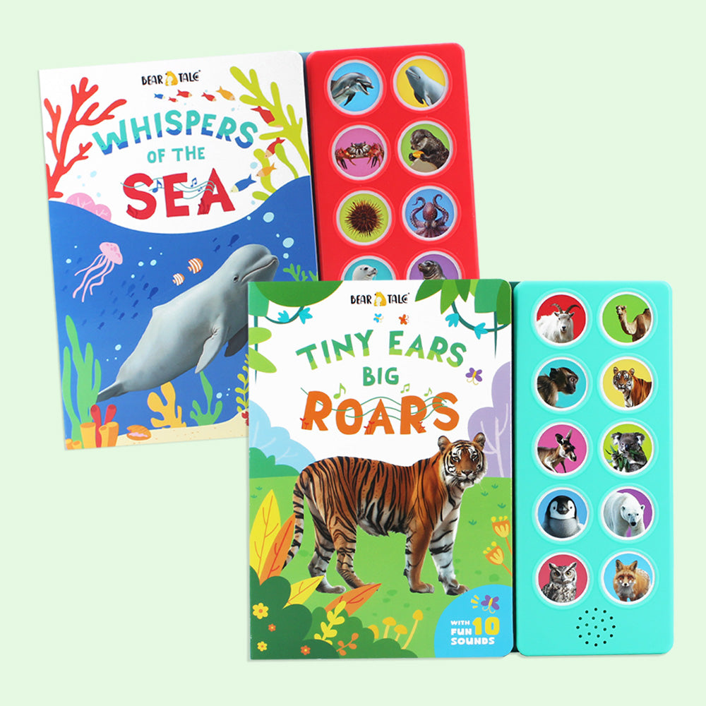 Tiny Ears Big Roars - Sound Book
