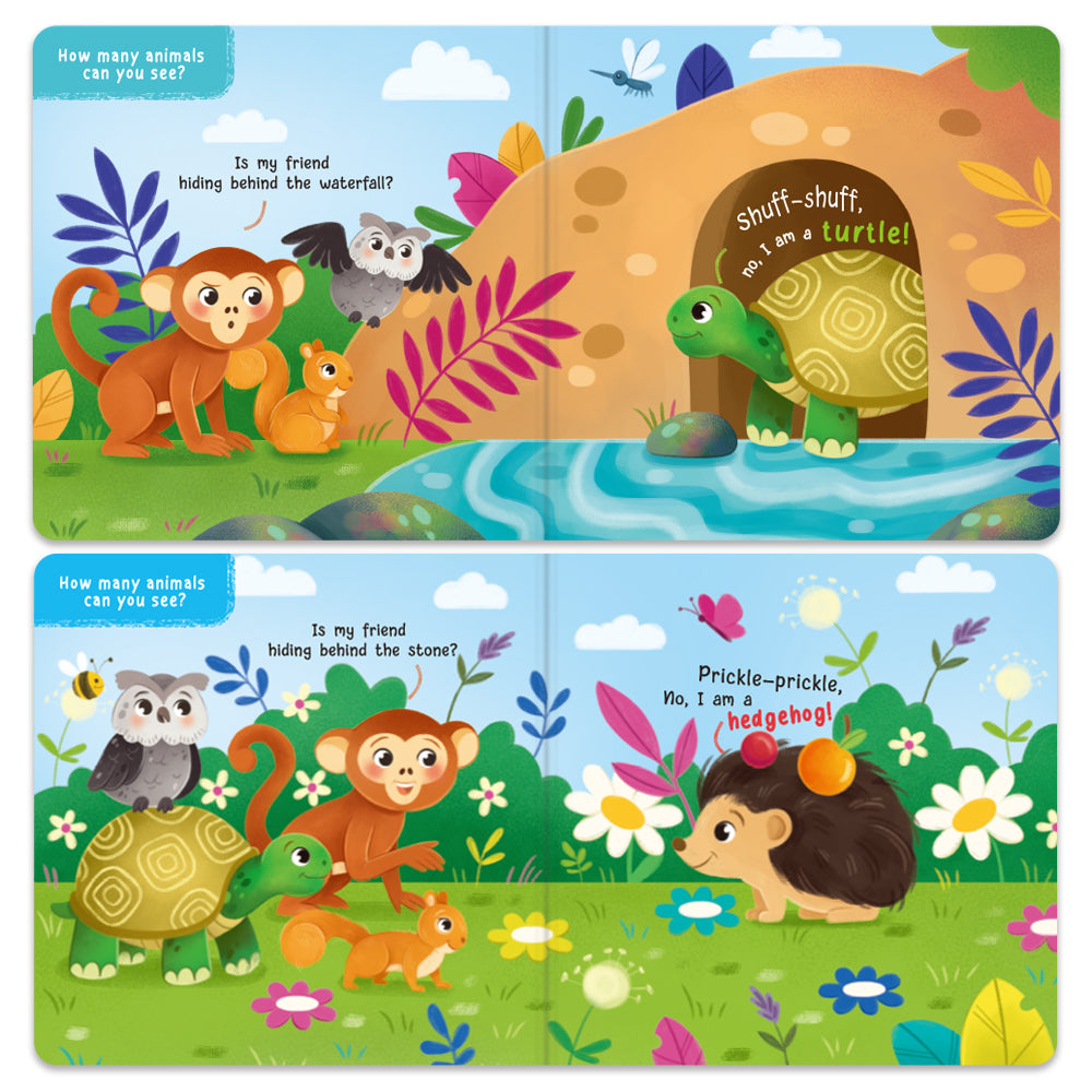 Little Animals: Is My Friend There? - Life the Flap Book | BearTale × Alina Slyshik