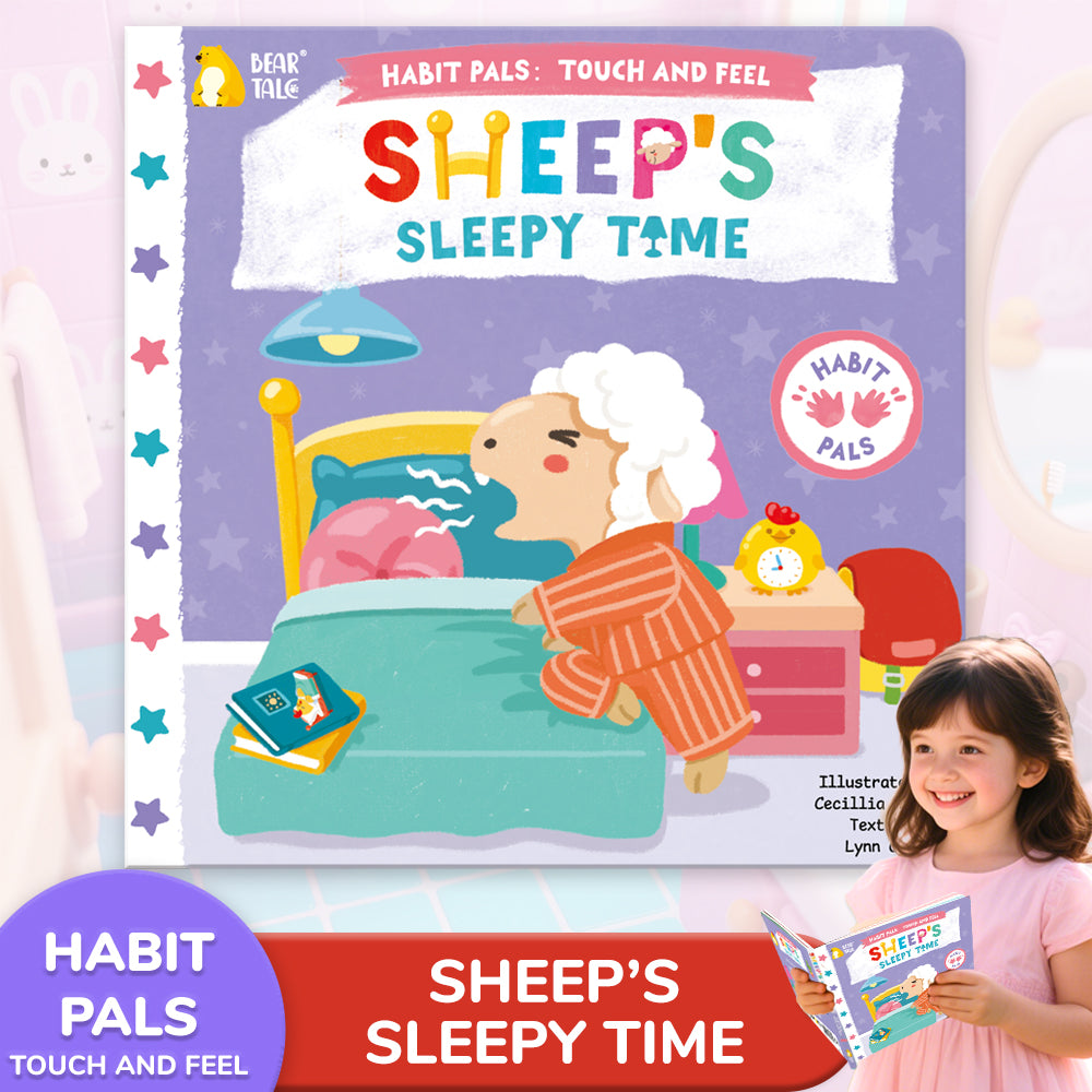 Habit Pals Push Pull Slide Kids Activity Book - Sheep&