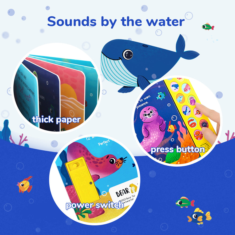 Sounds by the Water Sound Book | BearTale × Lana Levitann