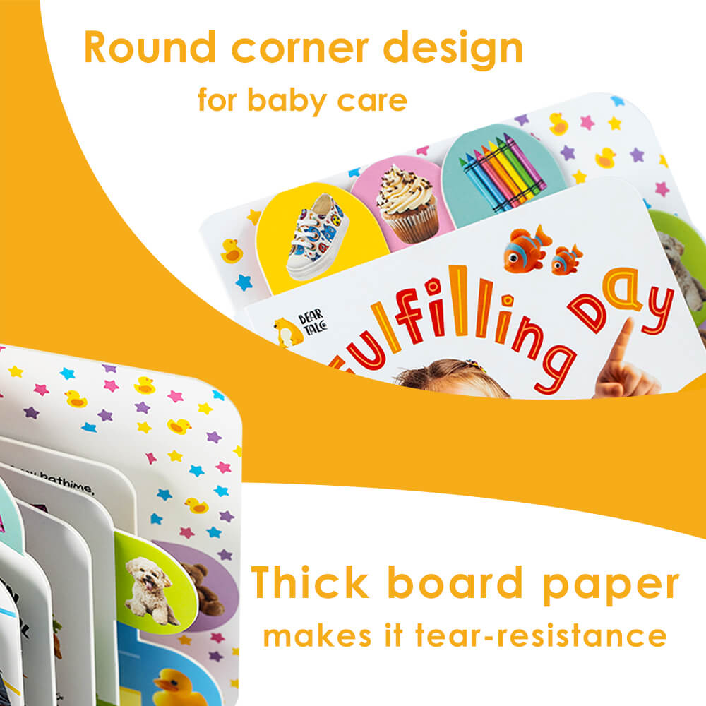 A Fulfilling Day First Words Learning Tab Board Book