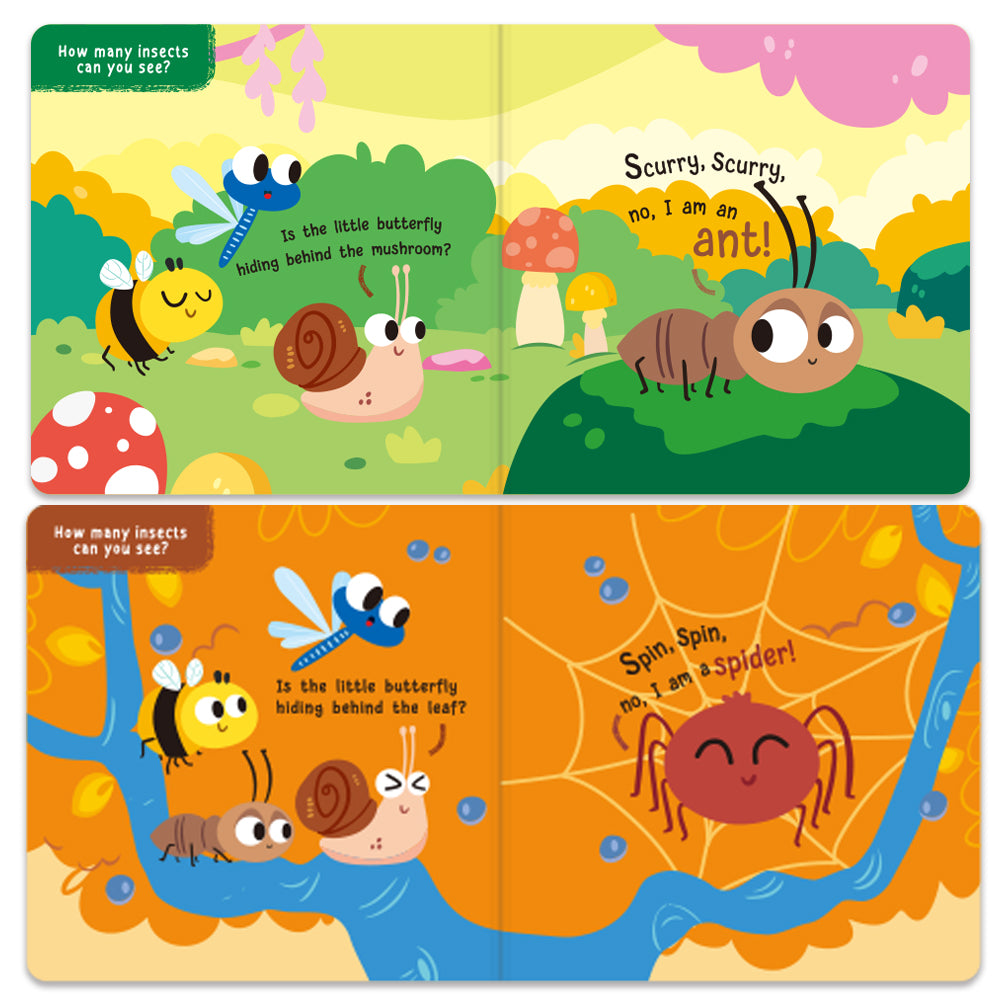 Little Bugs: Is My Friend There? - Life the Flap Book | BearTale × Irene Renon