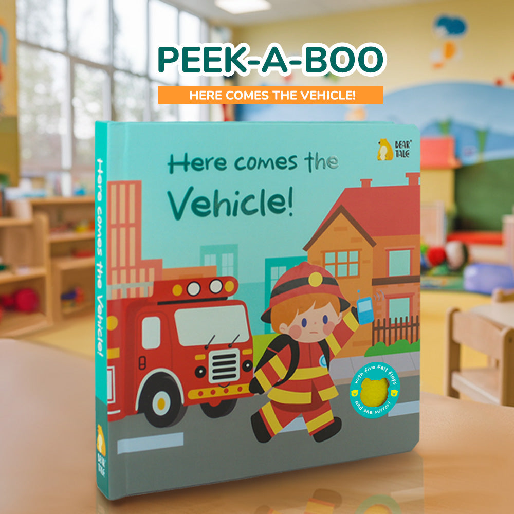 Here Comes The Vehicle ! - Life the Flap Book