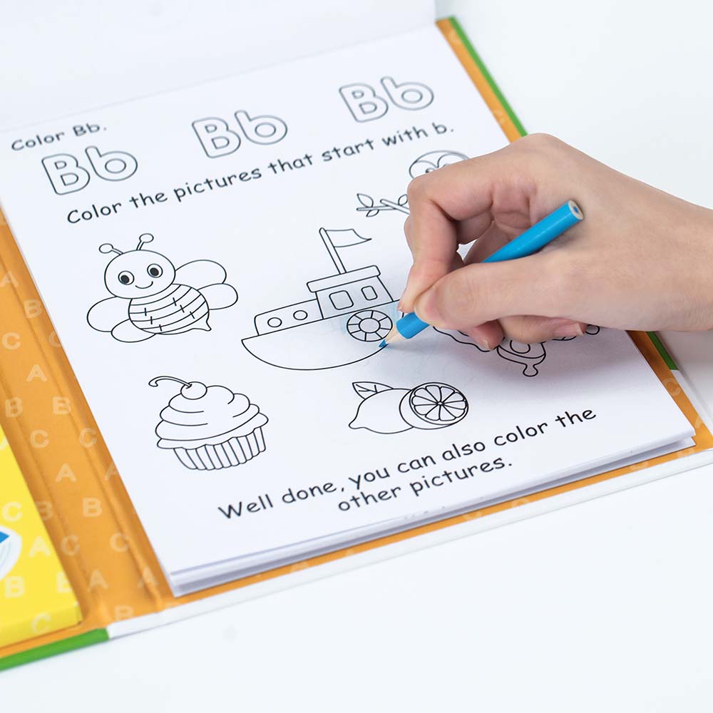 SUPER PEN Coloring Book Alphabet