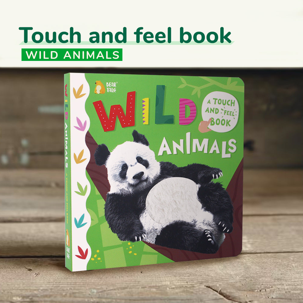 Wild Animals - Touch and Feel Book