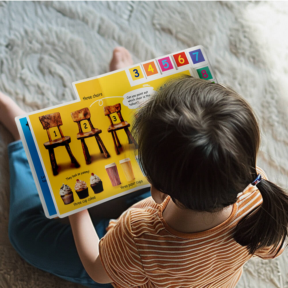 NUMBERS JOURNEY Tabbed Board Book