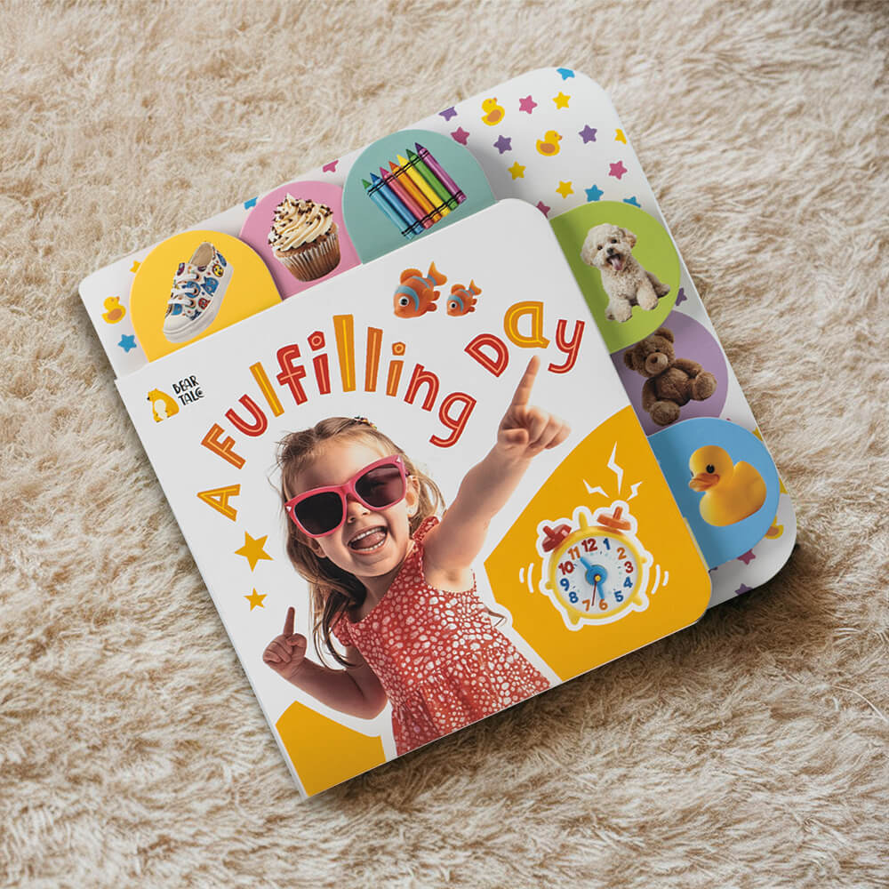A Fulfilling Day First Words Learning Tab Board Book