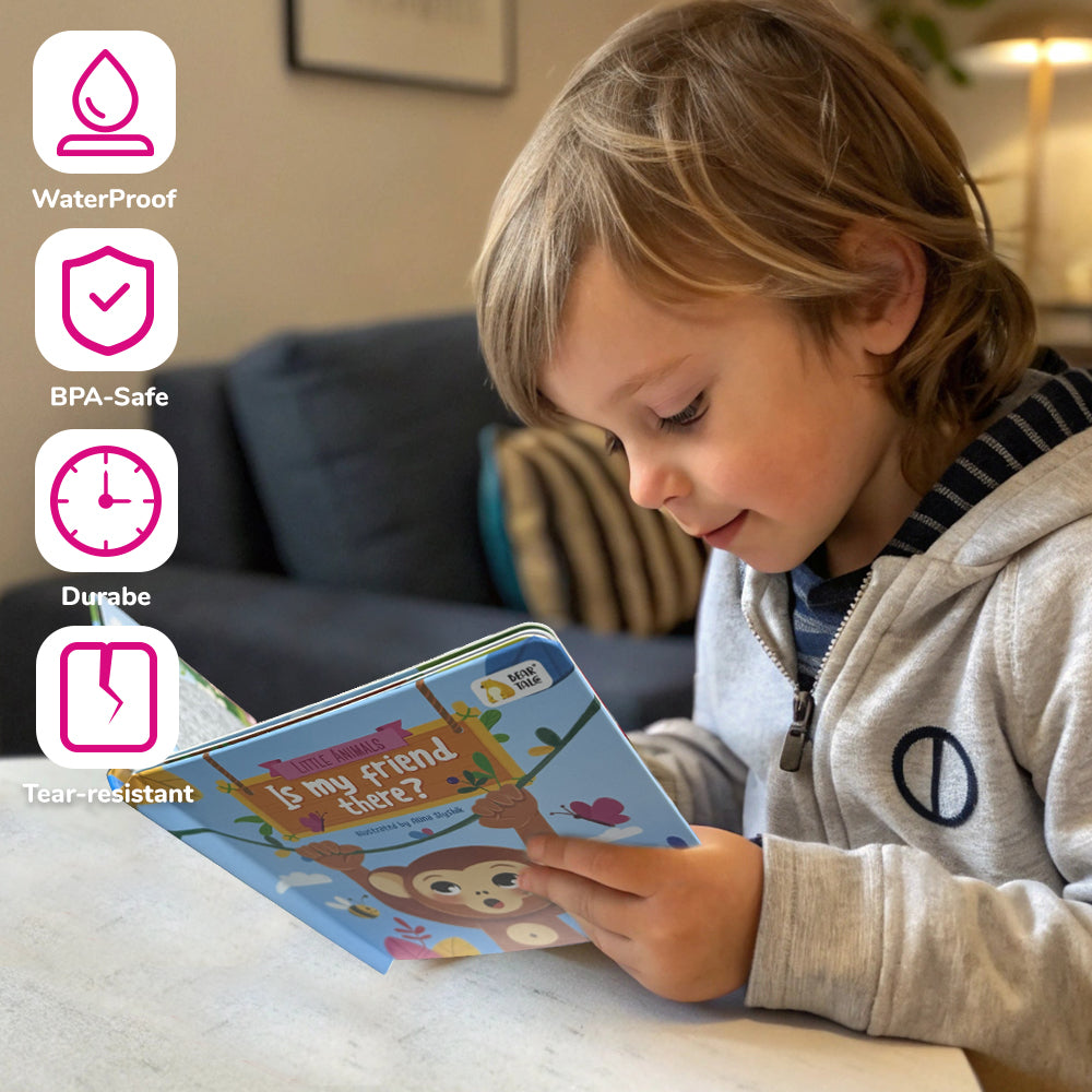 Little Animals: Is My Friend There? - Life the Flap Book | BearTale × Alina Slyshik