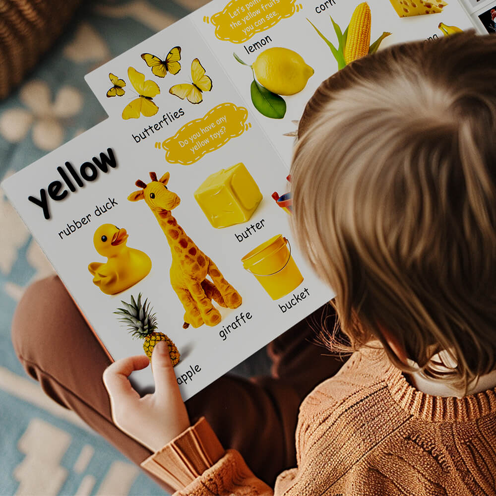 COLORS JOURNEY Tabbed Board Book