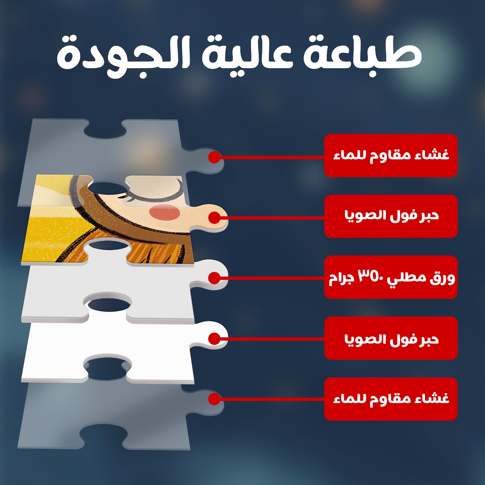 Arabic Animal Families Puzzle
