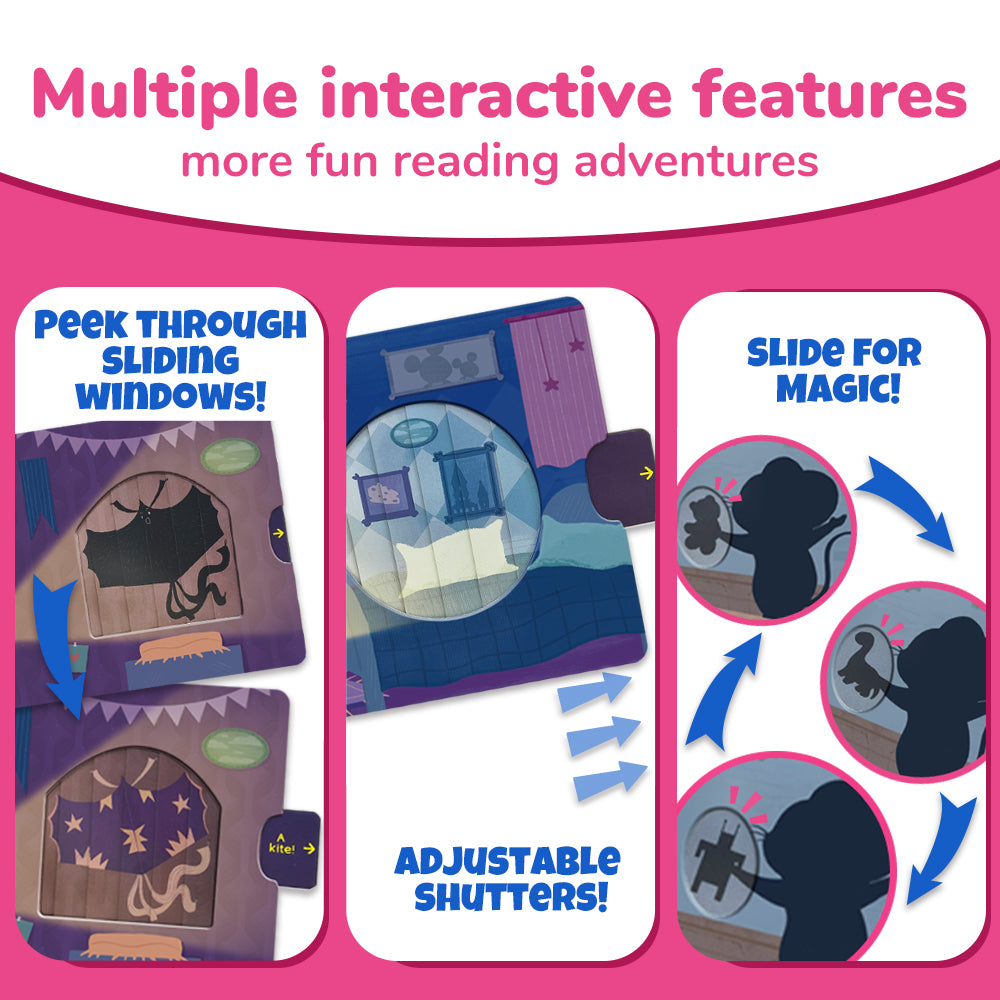 Habit Pals Push Pull Slide Kids Activity Book -Mouse&