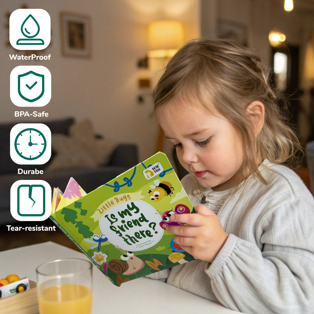 Little Bugs: Is My Friend There? - Life the Flap Book | BearTale × Irene Renon
