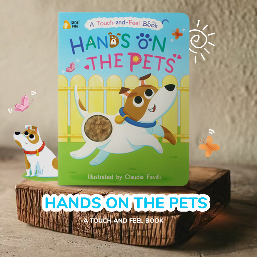 HANDS ON THE PETS Board Book | BearTale × Claudia Favilli