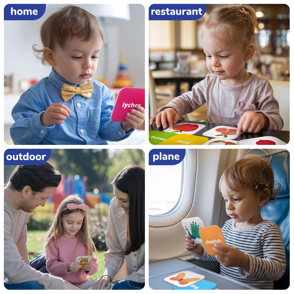 Letter & Words Flash Cards