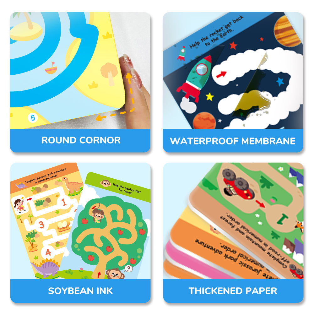 Amazing Maze Adventrue - Wipe Clean Cards