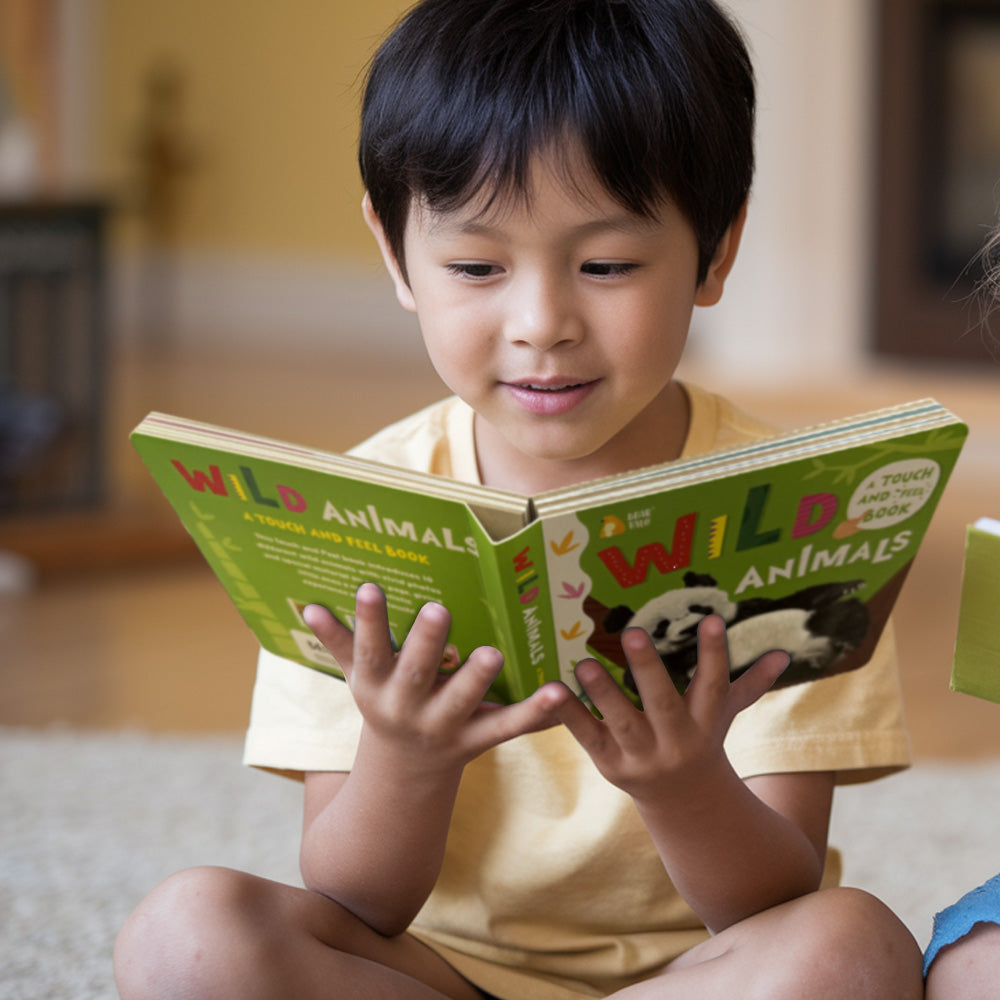 Wild Animals - Touch and Feel Book