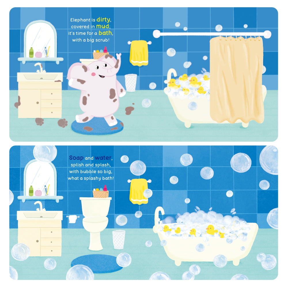 Habit Pals Push Pull Slide Kids Activity Book - Elephant&