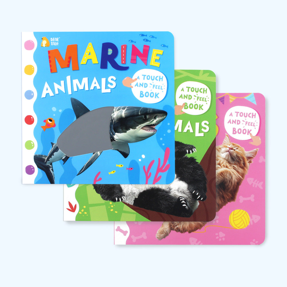 Marine Animals - Touch and Feel Book