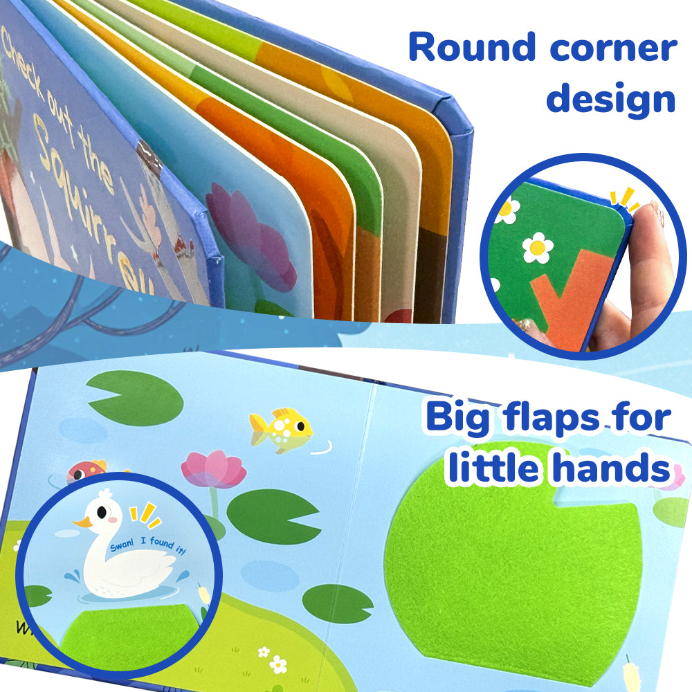 Check Out the Squirrel ! - Life the Flap Book