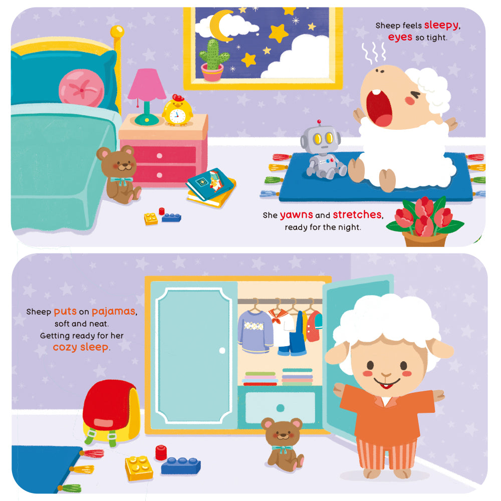 Habit Pals Push Pull Slide Kids Activity Book - Sheep&