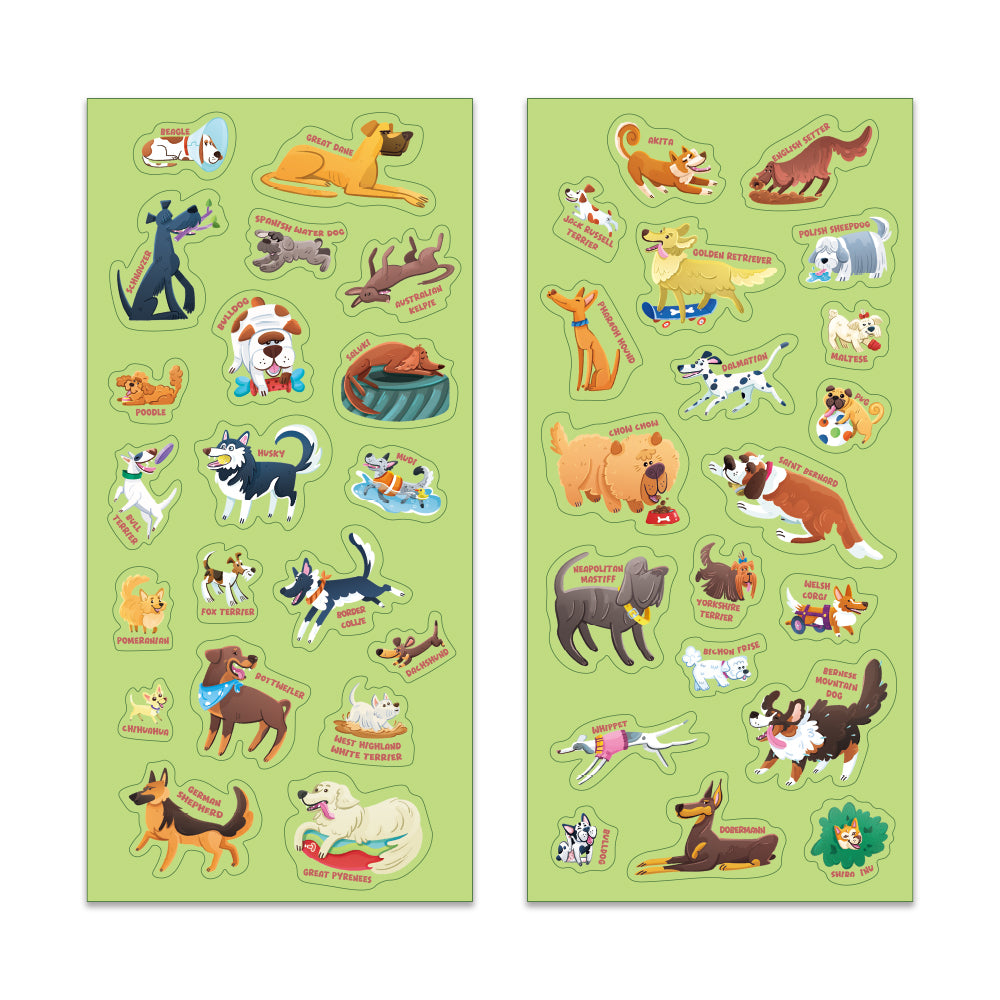 Dogs Day Out: Run, Jump, and Play - Sticker | BearTale × Diletta Sartorio
