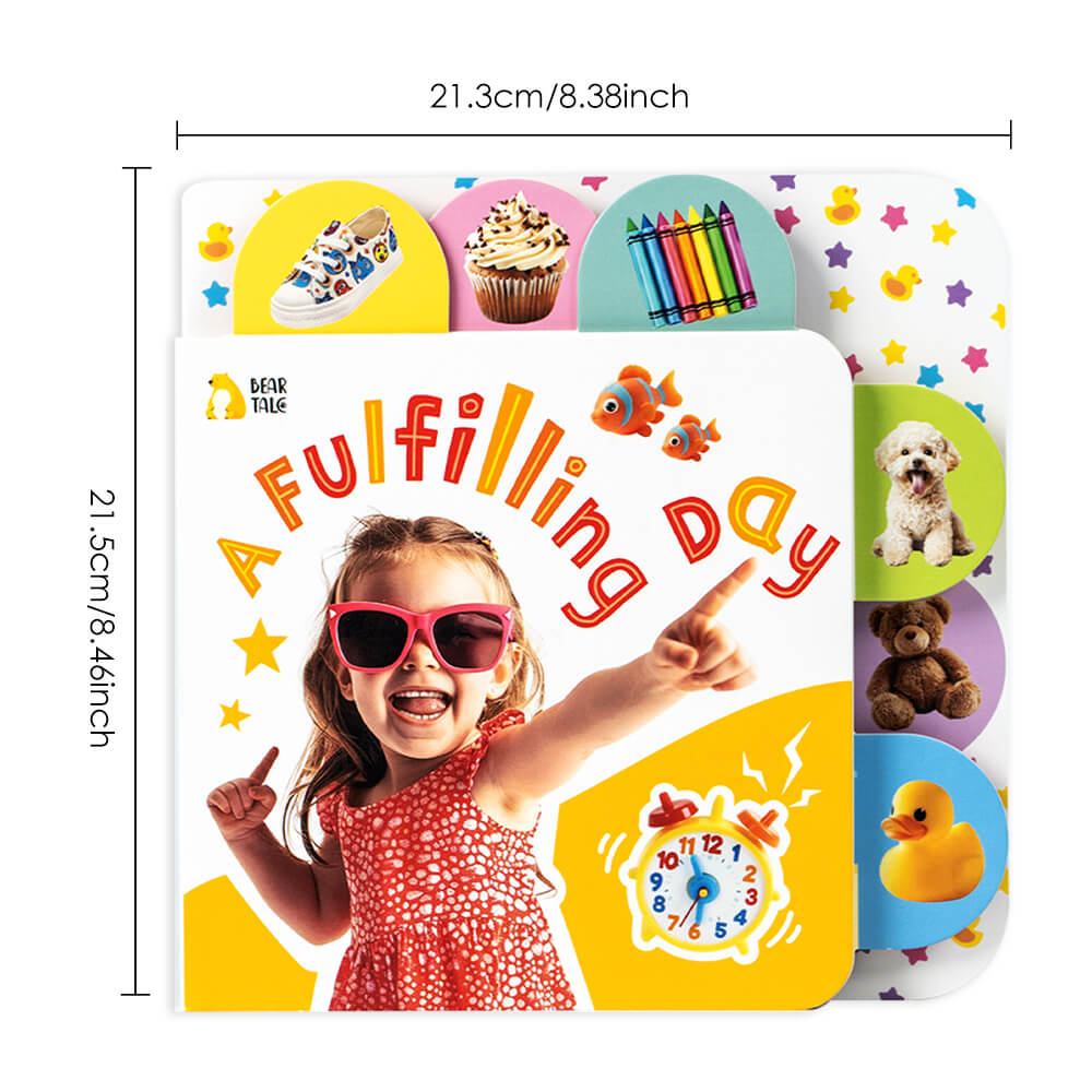 A Fulfilling Day First Words Learning Tab Board Book