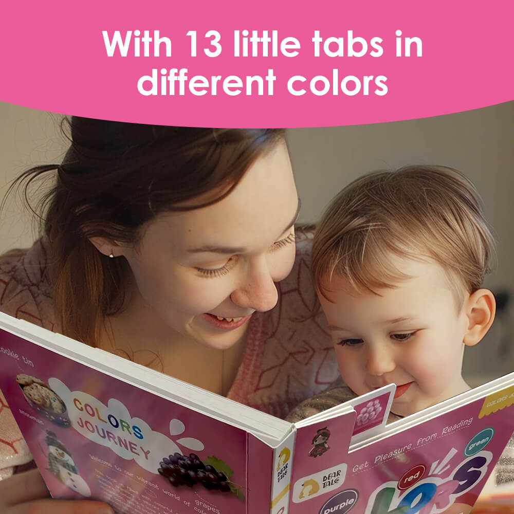 COLORS JOURNEY Tabbed Board Book