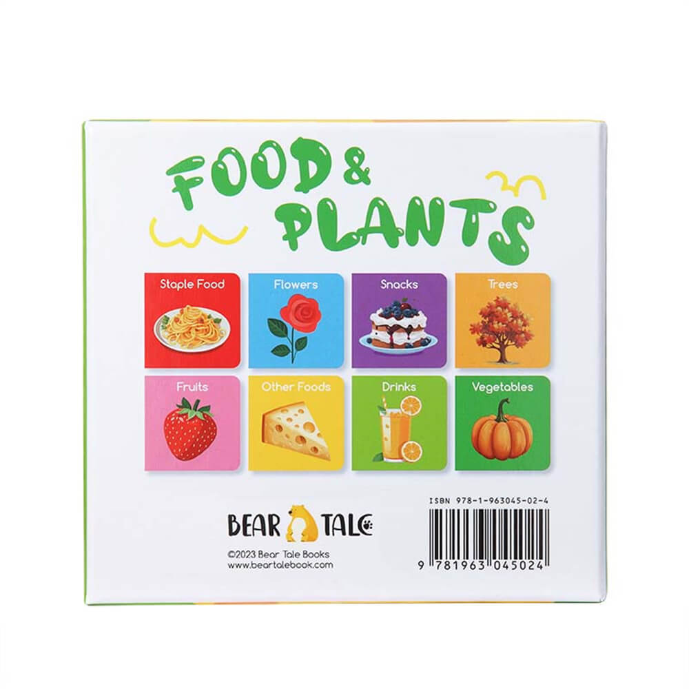 FOOD & PLANTS 8 Board Books
