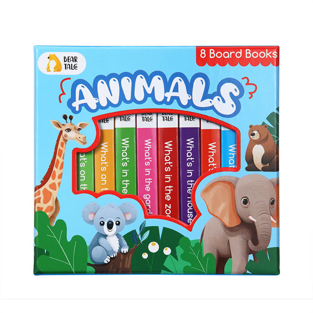ANIMALS 8 Board Books