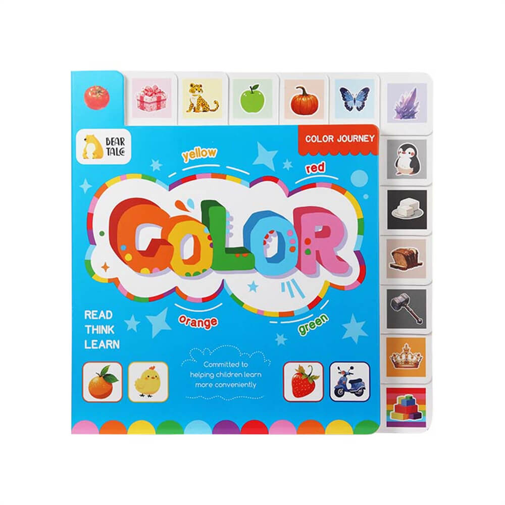 COLOR Tabbed Board Book