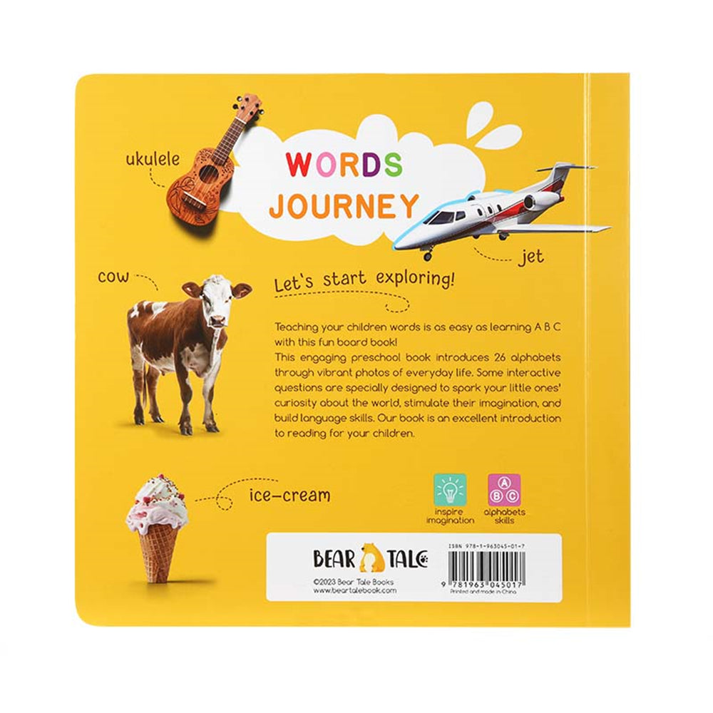 WORDS JOURNEY Tabbed Board Book